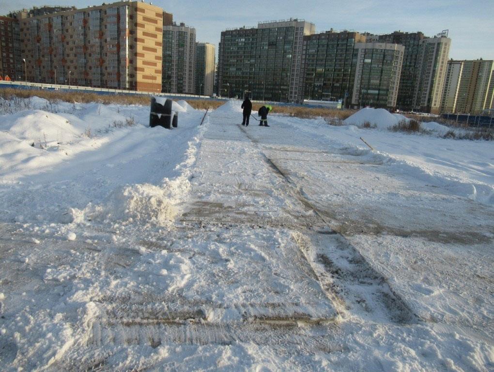 Дорога на объекте исследования Дорога на объекте исследования