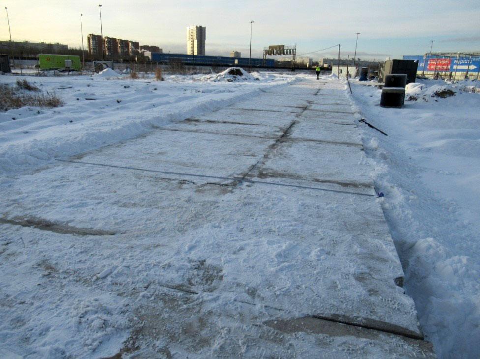 Покрытие из дорожных плит Покрытие из дорожных плит