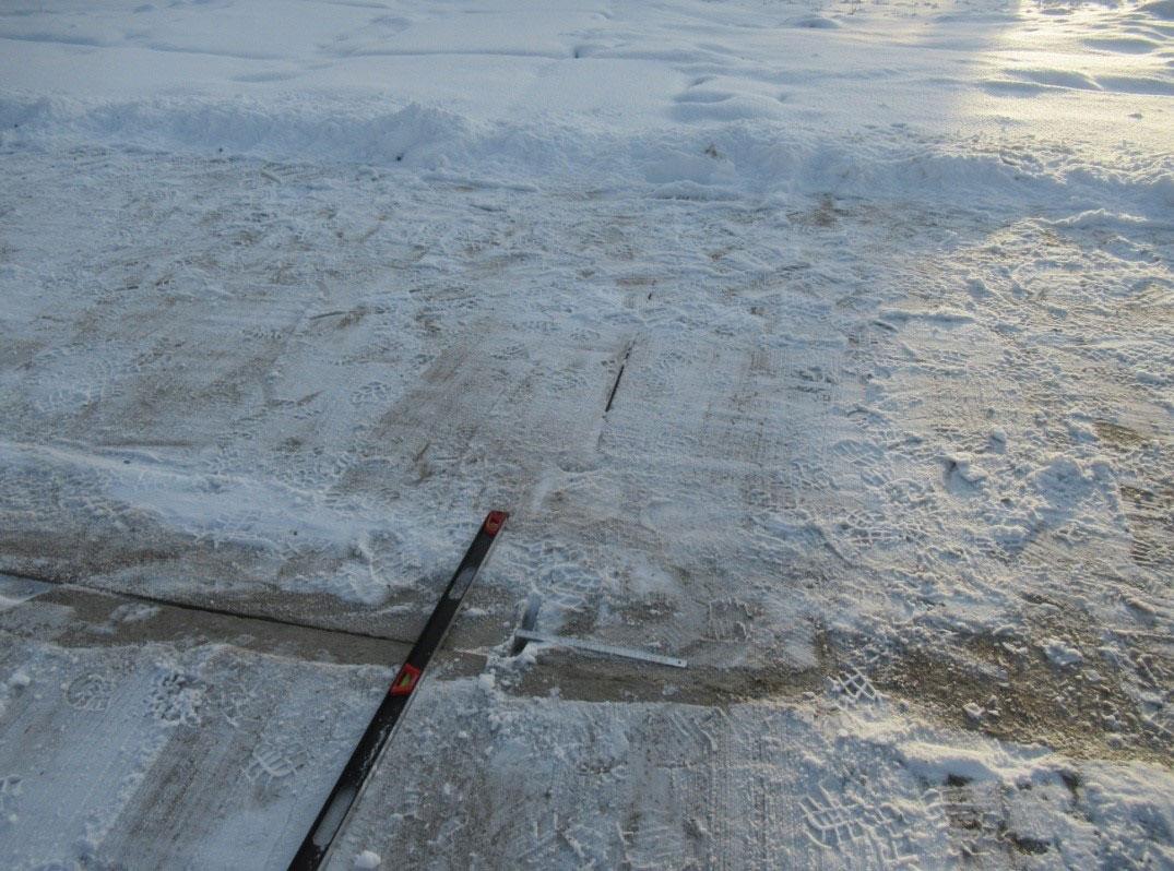 Замер раскрытия шва Замер раскрытия шва