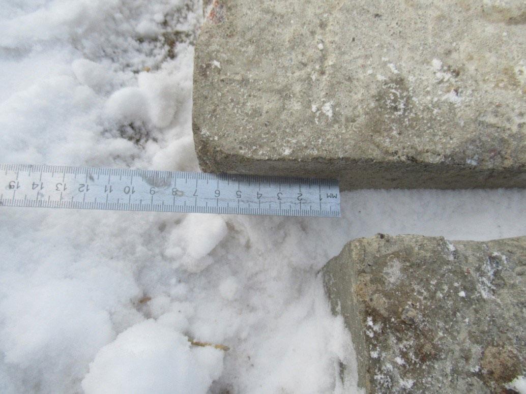 Смещение плит 70 мм Смещение плит 70 мм