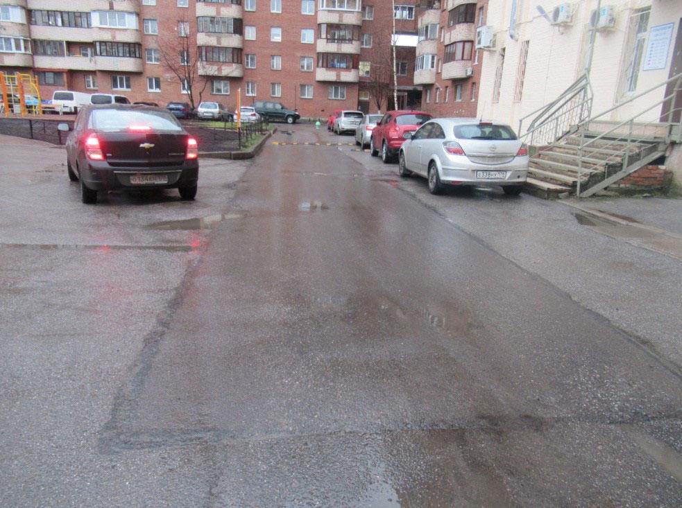 Отремонтированный проезд и въезд Отремонтированный проезд и въезд