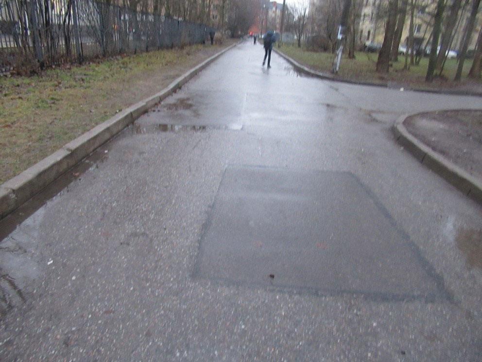 Результат ремонта проезда Результат ремонта проезда