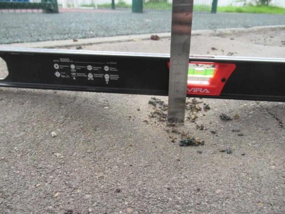 Отклонение ровности 35 мм Отклонение ровности 35 мм