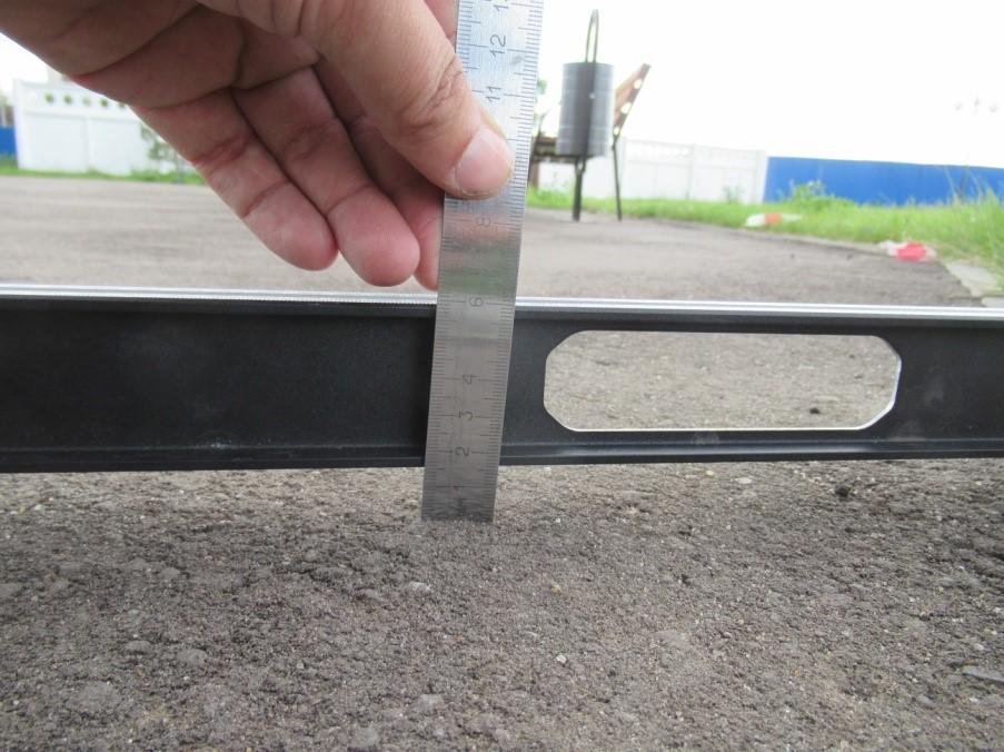 Замер понижения 17 мм Замер понижения 17 мм