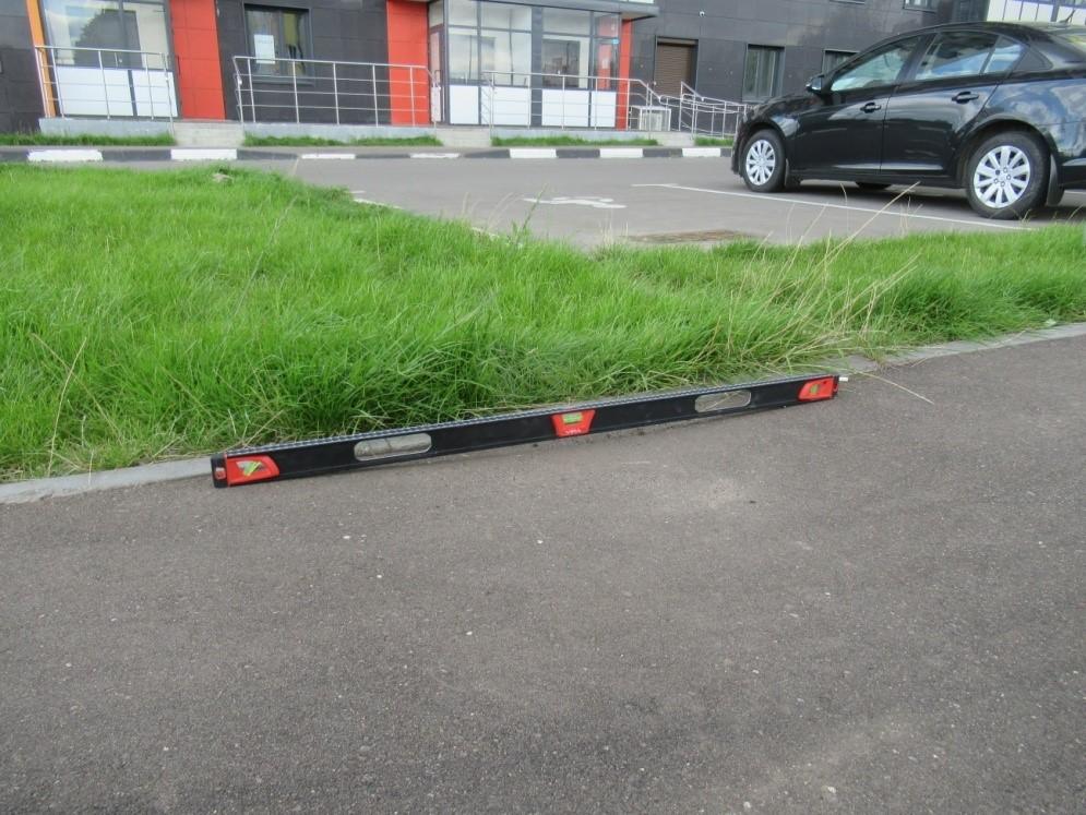 Просадка на дорожке Просадка на дорожке