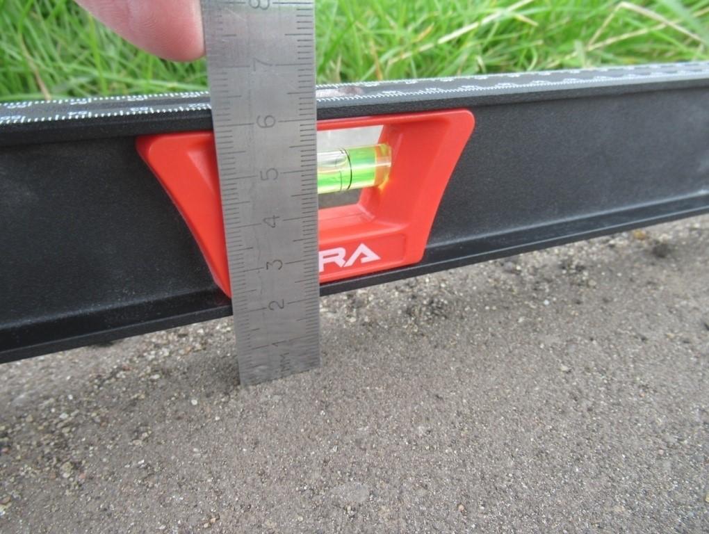 Замер неровности асфальта Замер неровности асфальта