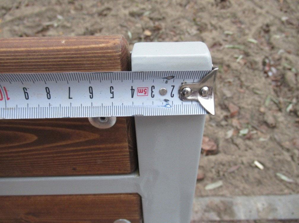 Размер скамьи крупно Размер скамьи крупно